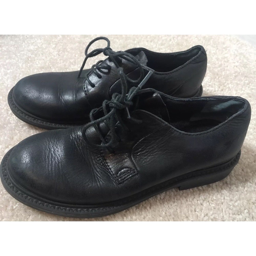 Calibrate C2 size 11.5 Black soft Leather Dress up tie oxford Shoes Boys